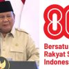 Presiden Prabowo Luncurkan Logo HUT RI Ke- 80 Tahun