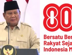 Presiden Prabowo Luncurkan Logo HUT RI Ke- 80 Tahun