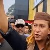 Cegah Pelantikan PWI LS di Depok, Habib Bahar Datangi Lokasi Pimpin Puluhan Massa