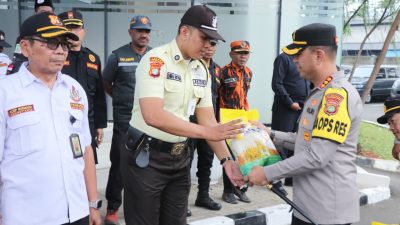 Polres Metro Tangerang Kota Gelar Apel Kamtibmas dan Baksos