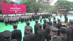 Polres Metro Jakarta Barat Gelar Upacara Hari Sumpah Pemuda ke-97, Kobarkan Semangat Persatuan di Tengah Gerimis