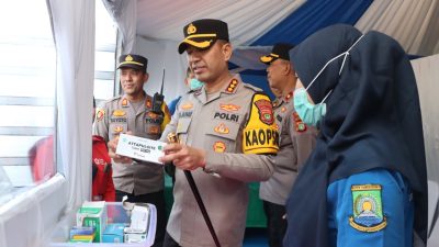 Kapolres Metro Tangerang Kota Cek Kesiapan Pos Pengamanan Operasi Ketupat Jaya 2026