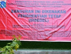 Pemkot Jakarta Barat Segel Bangunan MMT Padel di Kembangan