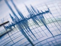 Gempa M 4,4 Guncang Barat Daya Pesisir Barat Lampung