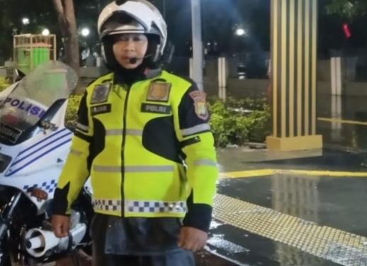 Foto: Brigadir Fajar Permana, anggota Polda Metro yang gugur saat pengamanan mudik Lebaran 2026 (dok.Polda Metro)