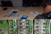 Puluhan butir obat keras seperti Tramadol, pil RK, dan Zolam yang diduga disalahgunakan tanpa izin