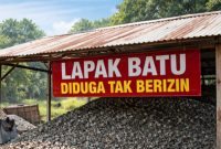 Foto ilustrasi Lapak Batu di Kampung Bandarsari, Kecamatan Way Tuba, Kabupaten Way Kanan, Lampung
