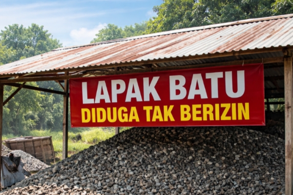 Foto ilustrasi Lapak Batu di Kampung Bandarsari, Kecamatan Way Tuba, Kabupaten Way Kanan, Lampung