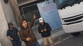 Gambar ilustrasi Pak Ogah 