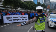 Foto ilustrasi Aksi May Day Buruh 2026 di Jakarta 