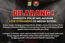 Polda Kepri Melarang Seluruh Anggotanya Menggunakan Medsos secara live streaming (Foto.IG Polda Kepri)