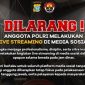Polda Kepri Melarang Seluruh Anggotanya Menggunakan Medsos secara live streaming (Foto.IG Polda Kepri)