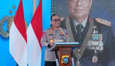 Wakapolri Komjen Pol Dedi Prasetyo, saat memimpin peresmian pertapakan Mako Brimo di Kolaka Kendari, Sabilambo, Kecamatan Kolaka, Kabupaten Kolaka, Provinsi Sulawesi Tenggara.(Dok.Polri)