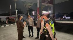 Isu Kenaikan BBM Memanas, Polres Metro Tangerang Kota Turun Jaga SPBU