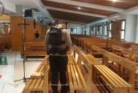 Sterilisasi Dua Gereja di Tangerang Jelang Kamis Putih, Kapolrestro Tangerang Kota: Pastikan Ibadah Aman