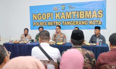 Polisi Turun ke Warga, Ngopi Kamtibmas Bahas Kejahatan Anak dan Pinjol Meresahkan