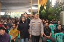 Foto Istimewa Kapolres Metro Tangerang Kota Kombes Pol. Dr. Raden Muhammad Jauhari saat meninjau pengamanan di Gereja Katolik Hati Santa Perawan Maria Tak Bernoda 