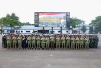 Foto Istimewa Menteri Pertahanan Republik Indonesia (Menhan RI) Sjafrie Sjamsoeddin saat kunjungan kerja ke Brigif 1 Marinir, Cilandak, Jakarta, Rabu (29/4/2026)