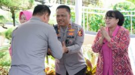 Foto Kakorlantas Irjen Pol Agus Hadiri Halal Bihalal (Dok. Korlantas polri)