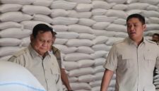 Foto Istimewa Presiden Prabowo saat sidak gudang Bulog di Magelang 