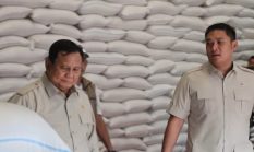 Usai Memberi Arahan ke Ketua DPRD, Prabowo Sidak Gudang Bulog di Magelang