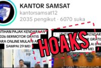 Foto tangkapan layar akun tiktok (@kantorsamsat12)