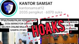 Foto tangkapan layar akun tiktok (@kantorsamsat12)