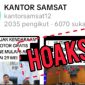 Foto tangkapan layar akun tiktok (@kantorsamsat12)