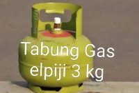 Foto Tabung Elpiji 3 Kg (Foto: Istw)