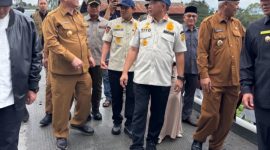 Foto Istimewa Menteri Dalam Negeri (Mendagri) Tito Karnavian beserta rombongan saat meninjau sejumlah lokasi terdampak bencana di Kabupaten Bener Meriah dan Aceh Tengah