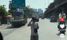 Viral! Pria Hadang Truk di Ringroad Cengkareng, Warganet Soroti Lemahnya Penegakan Hukum