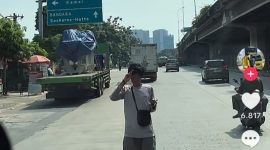 Foto tangkapan layar video viral TikTok  @megiyono92