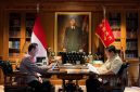 Momen pertemuan Presiden Prabowo bersama Kapolri di Hambalang (IG.Presiden Republik Indonesia)