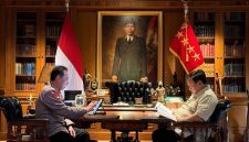 Momen pertemuan Presiden Prabowo bersama Kapolri di Hambalang (IG.Presiden Republik Indonesia)