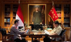 Prabowo–Kapolri Bertemu di Hambalang, Bahas Strategi Keamanan Nasional dan Transformasi Polri