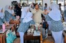Foto Istimewa. Presiden Prabowo Subianto saat kunjungan ke SMAN 1 Cilacap 