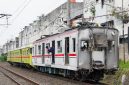 Kereta Api yang terlibat kecelakaan di Bekasi (Dok.Polri)