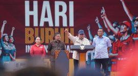Presiden Prabowo Dijadwalkan Hadiri Puncak Peringatan May Day 2026 di Monas.Kehadiran Presiden dalam peringatan tersebut menegaskan komitmen kepala negara untuk hadir di tengah para pekerja (Dok.istw)
