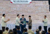 Foto Istimewa Kejaksaan Agung Republik Indonesia (RI) melaksanakan "Penyerahan Denda Administratif dan Penyelamatan Keuangan Negara serta Hasil Penguasaan Kembali Kawasan Hutan Tahap ke-VI" di Jakarta hari ini (10/4/2026). 