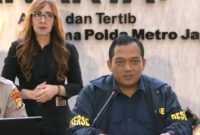 Kombes Pol. Iman Imanuddin, menyampaikan bahwa seluruh terduga penyusup yang diamankan saat ini masih dalam proses pemeriksaan (Dok.Hms Polri)