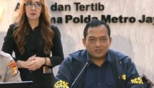 Kombes Pol. Iman Imanuddin, menyampaikan bahwa seluruh terduga penyusup yang diamankan saat ini masih dalam proses pemeriksaan (Dok.Hms Polri)