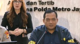 Kombes Pol. Iman Imanuddin, menyampaikan bahwa seluruh terduga penyusup yang diamankan saat ini masih dalam proses pemeriksaan (Dok.Hms Polri)