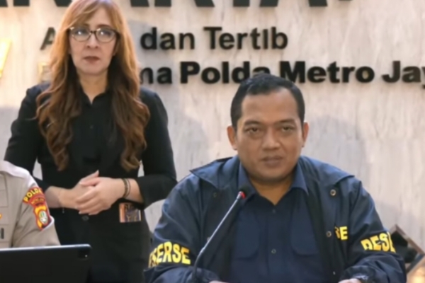 Kombes Pol. Iman Imanuddin, menyampaikan bahwa seluruh terduga penyusup yang diamankan saat ini masih dalam proses pemeriksaan (Dok.Hms Polri)