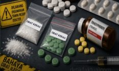 Warung Kelontong di Kalideres yang Menjual Obat Keras Ilegal di Gerebek Polisi