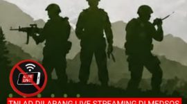 Denpom Lampung mengeluarkan imbauan tegas kepada seluruh prajurit TNI Angkatan Darat (AD) untuk tidak live streaming di media sosial saat menjalankan tugas