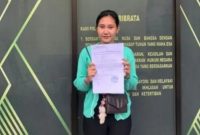 Foto warga yang membuat laporan kehilangan motor di Polsek Penjaringan (Dok.ifaktaco)