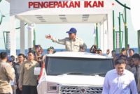 Foto istimewa Presiden Prabowo Subianto saat berkunjung ke Kampung Nelayan Medah Putih, Gorontalo