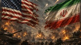 Foto Ilustrasi  Konflik Iran -Amerika