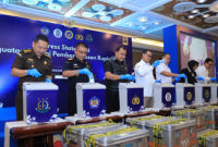 Pemusnahan uang palsu