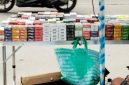 Lapak penjualan rokok ilegal di kawasan kapuk Cengkareng 